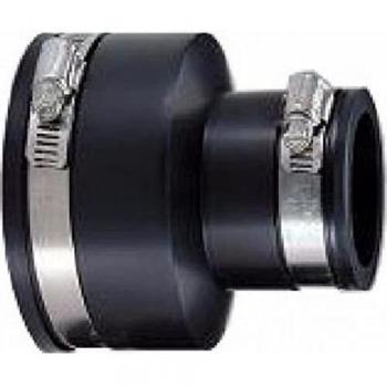 AQUAFORTE Manchon réducteur flexible 110 x 90 mm noir