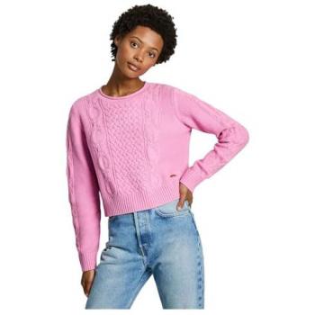 College Style Inma Pink Sweater – Pepe Jeans Women