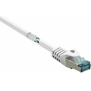 Basetech RJ45 10 m CAT 6a S/FTP Kabel Weiß – Rutsch
