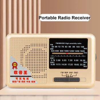 FM/MW/SW Mini Radio mit 3,5mm Kopfhöreranschluss und Teleskopantenne