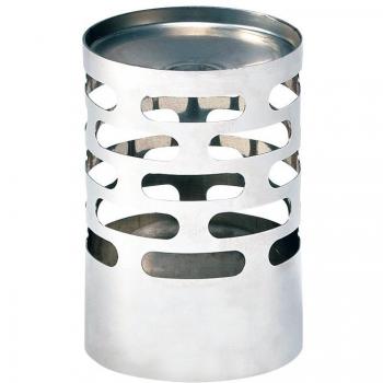 Terminale di scarico tubo per stufe Ala 100 mm