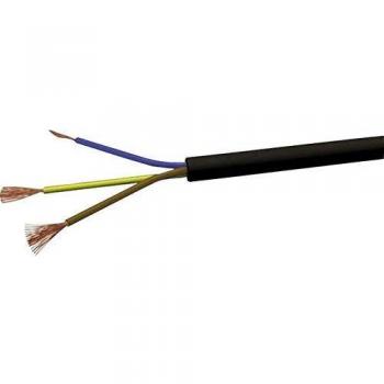 Câble VOKA H05VVF3X075 (H03VV-F) 3×0,75 mm² Noir 100 m