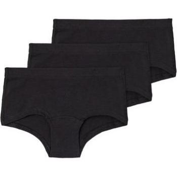 Hipster Unterwäsche 3er Set Schwarz