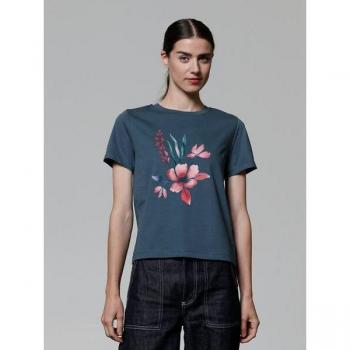Maglia Blume Watappaper 01 – Verde, Petrolio, Rosa
