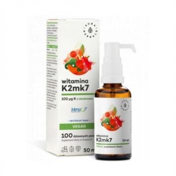 Aura Herbals Vitamina K2 MK7 Vegana 100 mcg (50 ml)