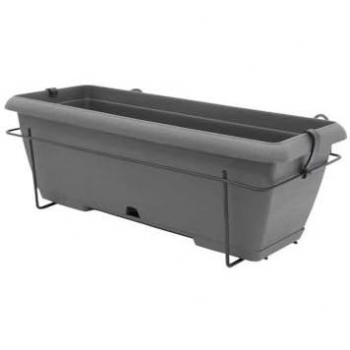 Garden balcone vaso rettangolo pietra 50 cm