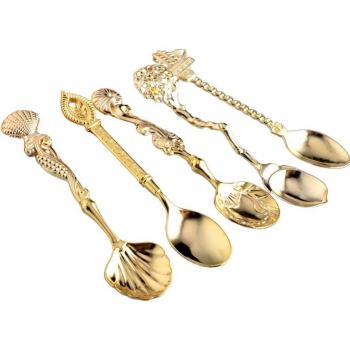 Set de 5 Cucharillas de Café Elegantes para el Hogar