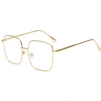 Oversized Retro Square Glasses for Women