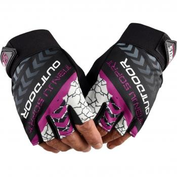Accesorio de Ciclismo Unisex: Guantes Antideslizantes y Absorbentes de Impacto
