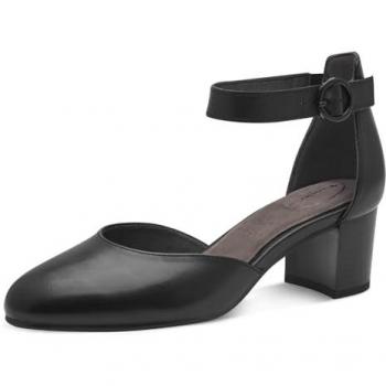 Tamaris WIDE FIT Leder Pumps mit Blockabsatz