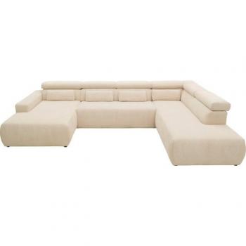 DOMO collection Wohnlandschaft Brandon mit verstellbarem Kopfteil