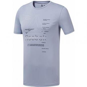 T-Shirt Reebok Wor Poly Graphic SS pour Homme XL Dendus