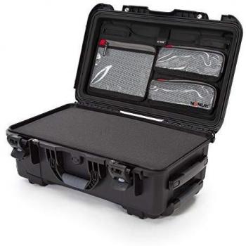 Nanuk 935 Wheeled Hard Case, Foam Insert + Lid Organizer (Black)