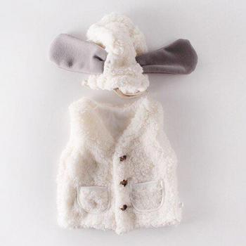 Soft Spring‑Autumn Kids Cardigan with Integrated Cap