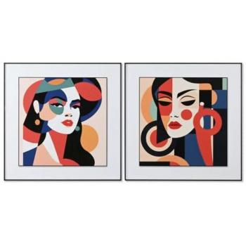 Abstraction Moderne 80×80 cm – Double Unité