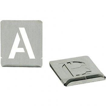 Turnus: Plantilla Sh 80 mm para Alfabetizar y Numerar