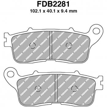Ferodo FDB 2281 ST pastiglie freno sinterizzate
