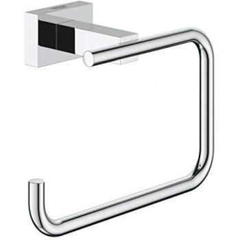 Grohe Essentials Cube Toilet Paper Holder, Silver