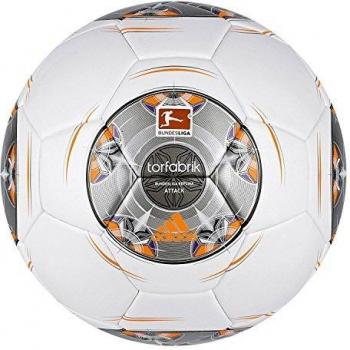 Adidas Fußball-Torfabrik 2013 DFL 13 Attack – Weiß/Silber/Zest/Mtsi, Menge 5, SKU G73534