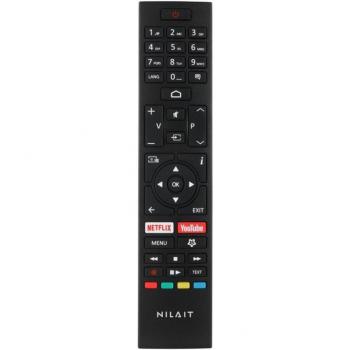 Mando a Distancia para Smart TV Nilait en Color Negro