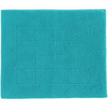 Vossen Badematte »Exklusiv«, Höhe 20 mm, rutschhemmend, fußbodenheizungsgeeignet, Badteppich, Uni-Farben, Karo-Muster, Hoch-Tief-Effekt, reine Baumwolle