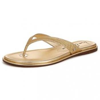Gold Sam Edelman Remi Thongs – Women's Size 5.5