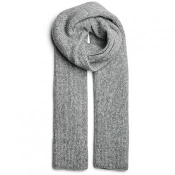 Velvet Grigio – Sciarpa di Lusso