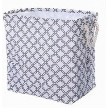 Cesta Portabiancheria Rosa 43x32x25cm