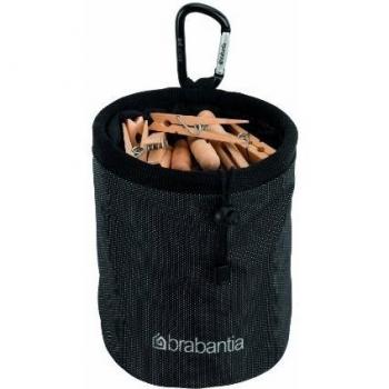 Brabantia Mixed‑Metal Clothes Peg Holder – 420184