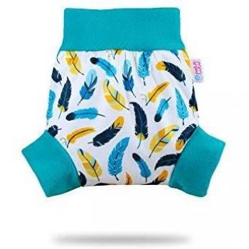 Schlupfüber Hose „Petit Lulu“ – S, 4–7 kg, Türkische Federn