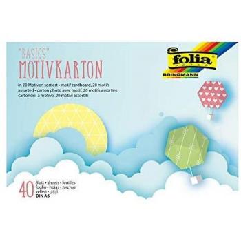 Folia 2-zijdig fotokarton A6 40 vel