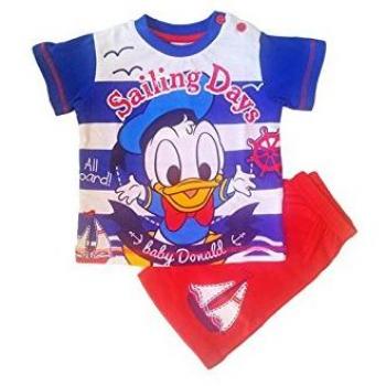 Pigiama maglietta e pantaloncino bimbo Disney Paperino 12 m