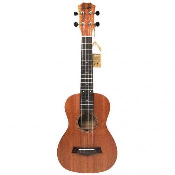 Soprano Ukulele 21 Inch Mahogany with Delicate Tuning Pegs