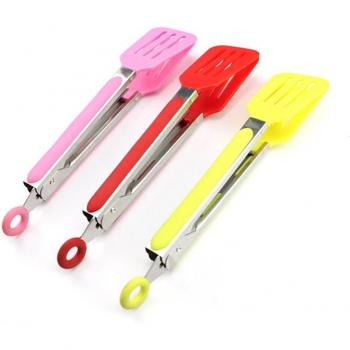 Multi-Purpose Stainless Steel Tongs for Kitchen Use