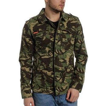 Superdry Rookie Deck Tarnmuster‑Jacke Herren XS