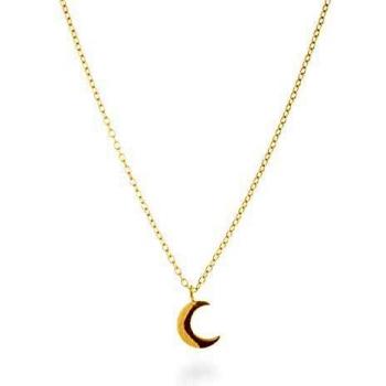 Collar LUXENTER de plata 925 con acabado en oro 18 quilates