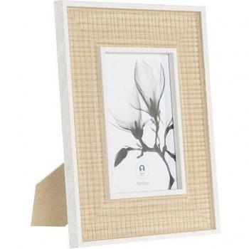 Weißer Fotorahmen DKD Home Decor MDF 19 x 1,5 x 24 cm