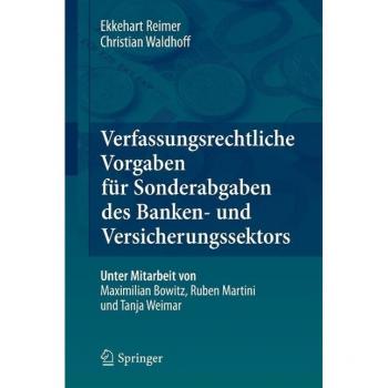 Vitalsource Technologies, Inc. Verfassungsrechtliche Vorgaben Fur Sonderabgaben Des Banken