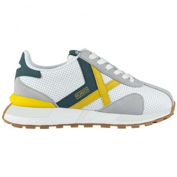Zapatillas Munich Sapporo Blanco Verde Amarillo 41