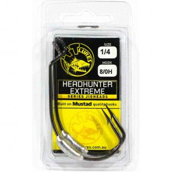 SWS Hook Head Hunter Extreme 1/4 oz, 8/0 XH, 2 per pacchetto (Tackle Tactics)