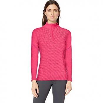 Top de Sport Helly Hansen W HH LIFA Merino Graphic 1/2 Z, Rose