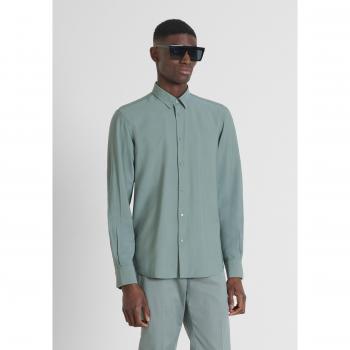 Camisa Regular Fit de Viscosa Córdoba