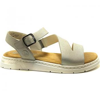Sandalias de Mujer RIEKER V9110-90 en Plata