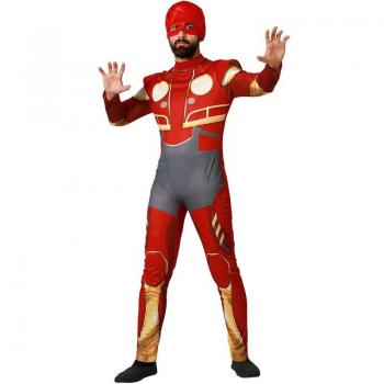 Disfraz de Robot Rojo para hombre