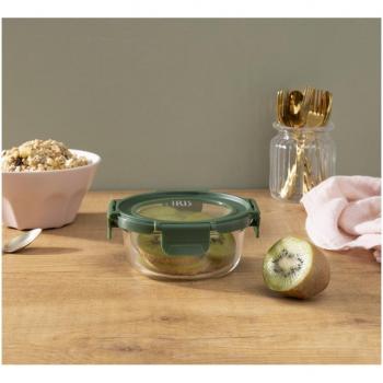 Frasco de vidrio 400 ml con tapa