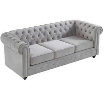 Samt Sofa 3-Sitzer