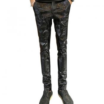 Pantalon jogging cuir homme MORUANCLE taille 28-36