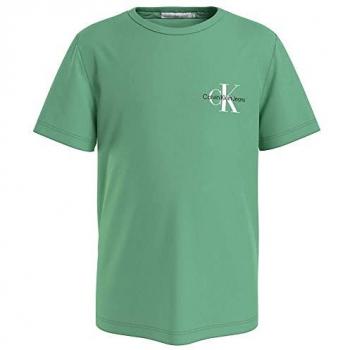 Calvin Klein Jeans Boys' Chest Monogram T-Shirt, Neptune Wave, Size 8