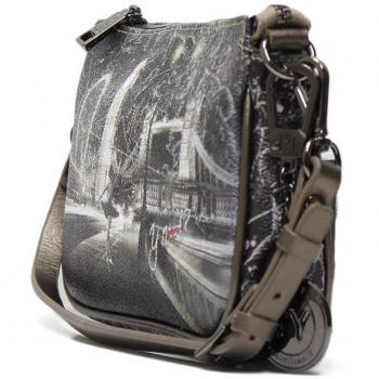 Borsa Tracolla S Stardust Galaxy Londra Taupe