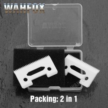 WAHFOX Stagger-Tooth Ceramic Movable Blade for Cordless Clippers